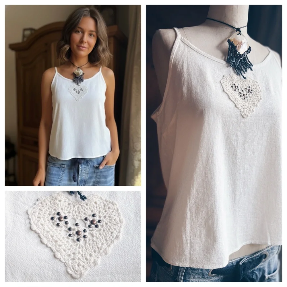 Tank Studded Heart - Picture 2 of 9
